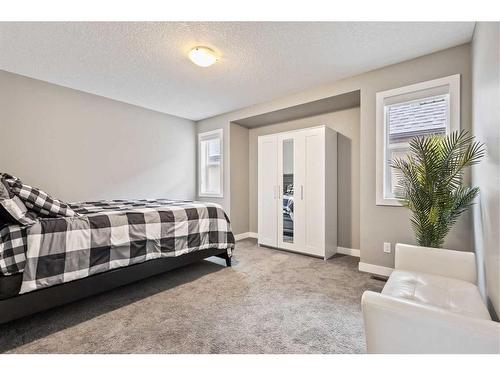 505 Cranford Drive Se, Calgary, AB - Indoor Photo Showing Bedroom