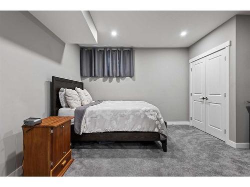 505 Cranford Drive Se, Calgary, AB - Indoor Photo Showing Bedroom