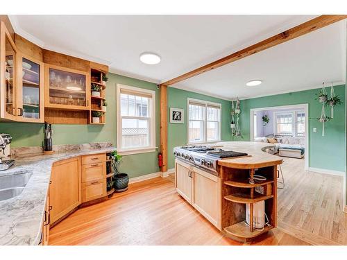 436 Muskrat Street, Banff, AB - Indoor Photo Showing Kitchen