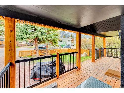 436 Muskrat Street, Banff, AB - Outdoor With Deck Patio Veranda With Exterior