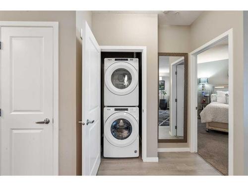 201-30 Mahogany Mews Se, Calgary, AB - Indoor Photo Showing Laundry Room