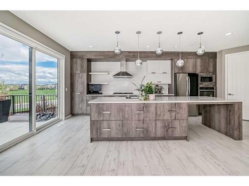 31 Walden Mount Se, Calgary, AB - Indoor Photo Showing Kitchen With Upgraded Kitchen