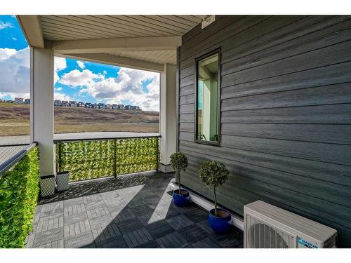 4013-15 Sage Meadows Landing Nw, Calgary, AB - Outdoor With Deck Patio Veranda With Exterior