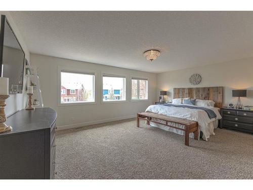 444 Auburn Shores Landing Se, Calgary, AB - Indoor Photo Showing Bedroom