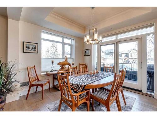 106-201 Quarry Way Se, Calgary, AB - Indoor Photo Showing Dining Room