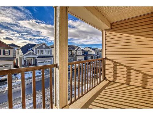 118 Windrow Link Sw, Airdrie, AB - Outdoor With Balcony With Exterior