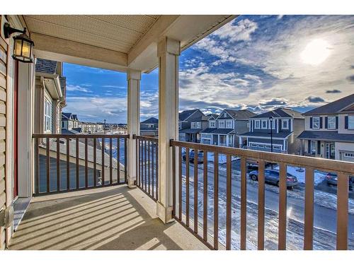 118 Windrow Link Sw, Airdrie, AB - Outdoor With Balcony
