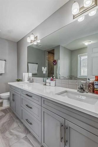 118 Windrow Link Sw, Airdrie, AB - Indoor Photo Showing Bathroom