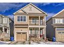 118 Windrow Link Sw, Airdrie, AB  - Outdoor With Balcony With Facade 