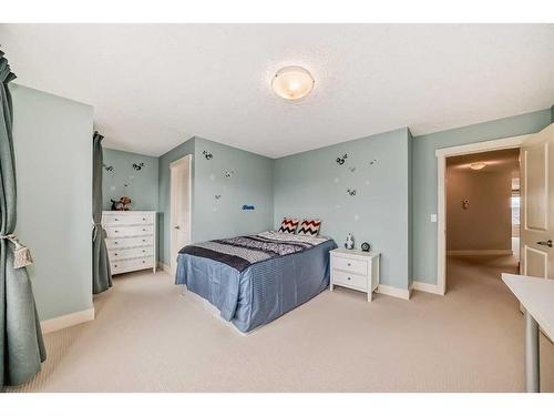 483 Evergreen Circle Sw, Calgary, AB - Indoor Photo Showing Bedroom