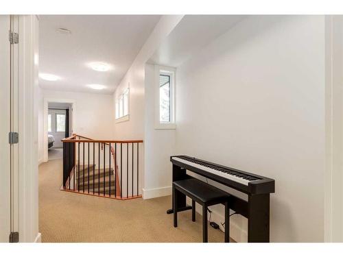 1706 31 Street Sw, Calgary, AB - Indoor Photo Showing Bathroom With Fireplace