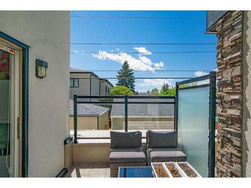 113-15 Rosscarrock Gate Sw, Calgary, AB - Outdoor With Deck Patio Veranda With Exterior