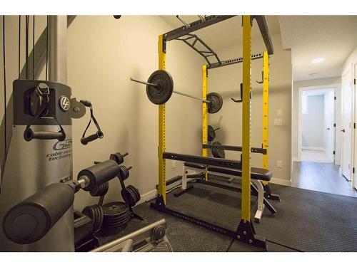 1933 19 Avenue Nw, Calgary, AB - Indoor Photo Showing Gym Room