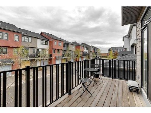 144 Walden Path Se, Calgary, AB - Outdoor With Balcony With Exterior