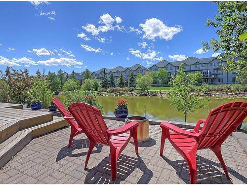 967 Bayside Drive Sw, Airdrie, AB - Outdoor With Deck Patio Veranda