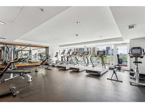 301-510 6 Avenue Se, Calgary, AB - Indoor Photo Showing Gym Room