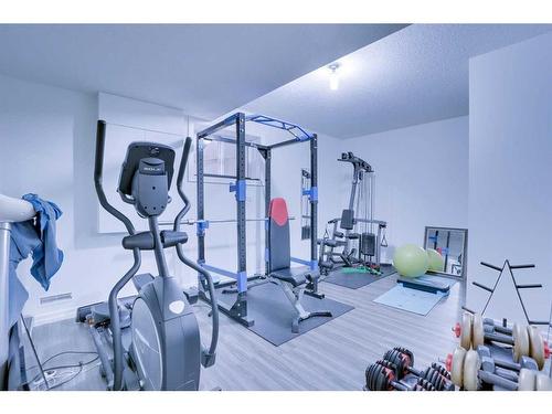 72 Coral Reef Close Ne, Calgary, AB - Indoor Photo Showing Gym Room