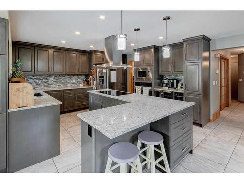 420 Country Hills Court Nw, Calgary, AB - Indoor Photo Showing Kitchen With Stainless Steel Kitchen With Upgraded Kitchen