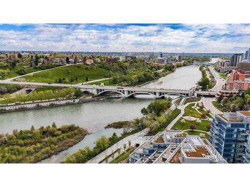 1007-128 2 Street Sw, Calgary, AB - Outdoor With Body Of Water With View