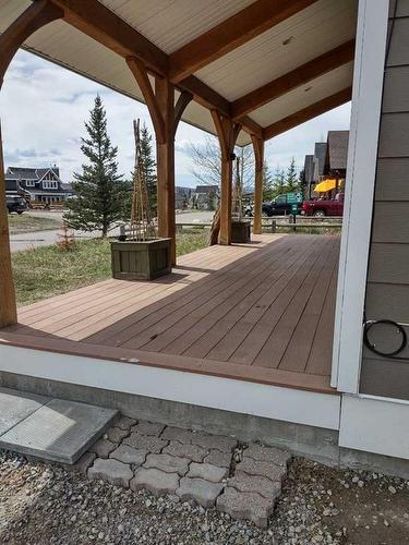 201 Cottageclub Crescent, Rural Rocky View County, AB - Outdoor With Deck Patio Veranda With Exterior