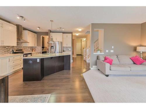 137 Kincora Glen Rise Nw, Calgary, AB - Indoor Photo Showing Kitchen With Upgraded Kitchen