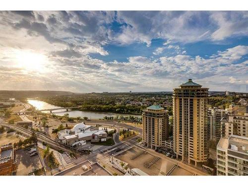 2703-1100 8 Avenue Sw, Calgary, AB - Outdoor With View