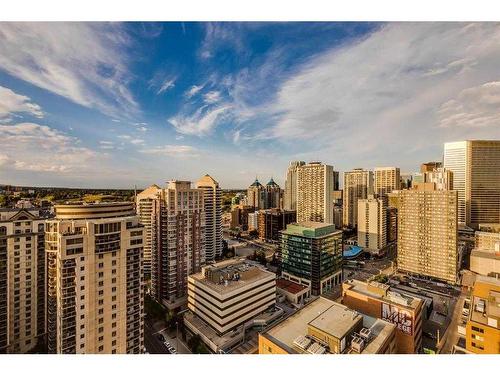 2703-1100 8 Avenue Sw, Calgary, AB - Outdoor With View