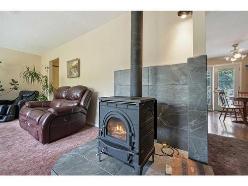 1405 61 Street, Coleman, AB - Indoor With Fireplace