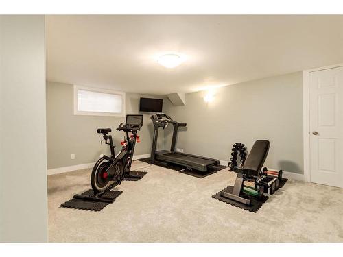 1731 8 Avenue Nw, Calgary, AB - Indoor Photo Showing Gym Room