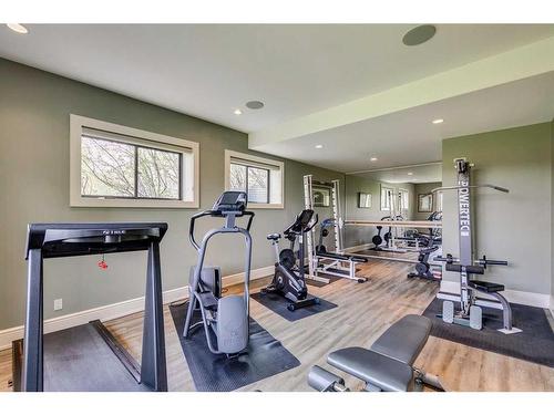 290226 316 Street West, Rural Foothills County, AB - Indoor Photo Showing Gym Room