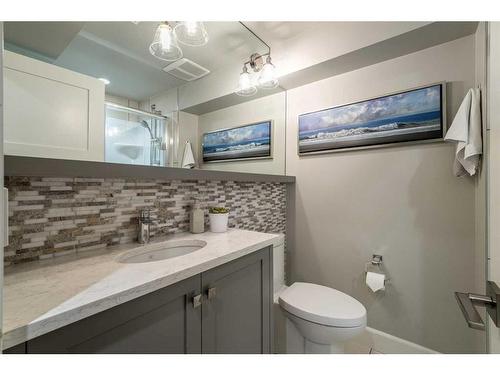 453 Lake Simcoe Crescent Se, Calgary, AB - Indoor Photo Showing Bathroom