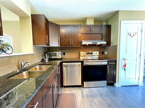 29 Panatella Road Nw, Calgary, AB - Indoor Photo Showing Kitchen With Double Sink