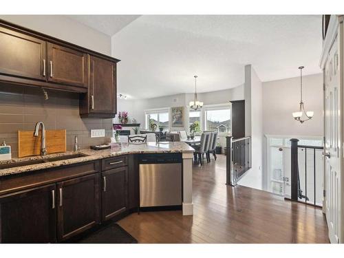 516 Rocky Vista Gardens Nw, Calgary, AB - Indoor Photo Showing Kitchen With Double Sink With Upgraded Kitchen