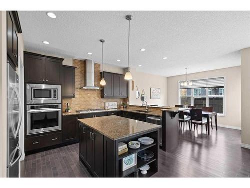 88 Auburn Glen Gardens Se, Calgary, AB - Indoor Photo Showing Kitchen With Stainless Steel Kitchen With Upgraded Kitchen