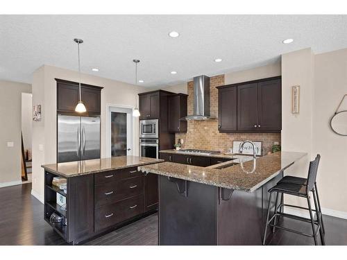 88 Auburn Glen Gardens Se, Calgary, AB - Indoor Photo Showing Kitchen With Upgraded Kitchen