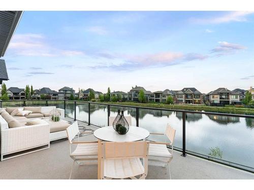 25 Stillwater Bay, Heritage Pointe, AB - Outdoor With Body Of Water With Balcony With View