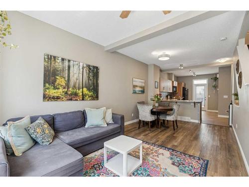 220 New Brighton Row Se, Calgary, AB - Indoor Photo Showing Living Room