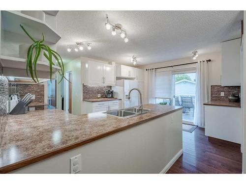 2636 56 Street Ne, Calgary, AB - Indoor Photo Showing Kitchen With Double Sink