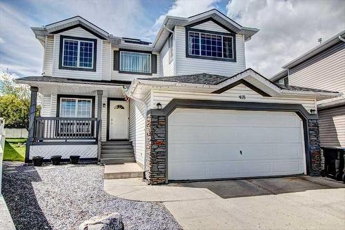 418 Bridlewood Place Sw, Calgary, AB - Outdoor With Facade
