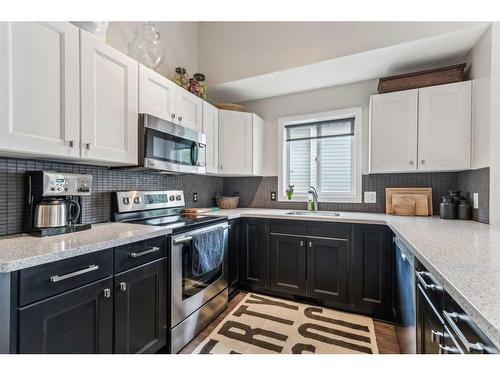 47 Shawbrooke Crescent Sw, Calgary, AB - Indoor Photo Showing Kitchen With Stainless Steel Kitchen