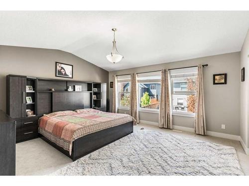 366 Silverado Way Sw, Calgary, AB - Indoor Photo Showing Bedroom
