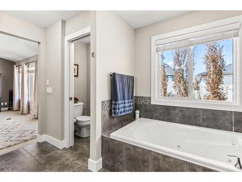 366 Silverado Way Sw, Calgary, AB - Indoor Photo Showing Bathroom