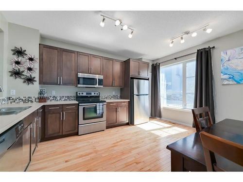 199 Chapalina Square Se, Calgary, AB - Indoor Photo Showing Kitchen With Stainless Steel Kitchen