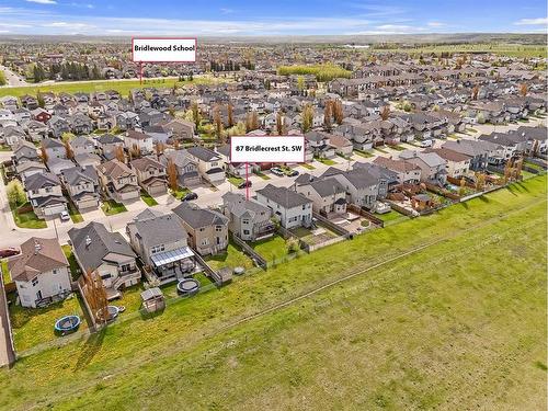 87 Bridlecrest Street Sw, Calgary, AB - Outdoor With View