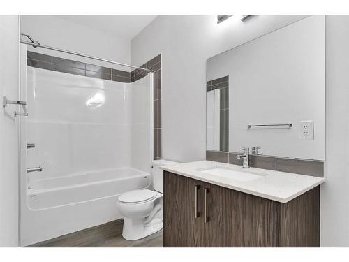 718 Redstone Crescent Ne, Calgary, AB - Indoor Photo Showing Bathroom