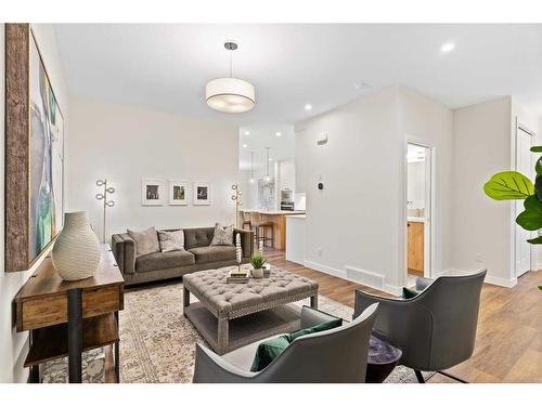 36 Carringvue Passage Nw, Calgary, AB - Indoor Photo Showing Living Room