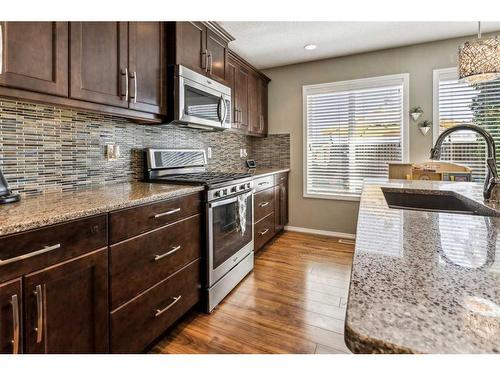 115 Cranford Close Se, Calgary, AB - Indoor Photo Showing Kitchen With Upgraded Kitchen