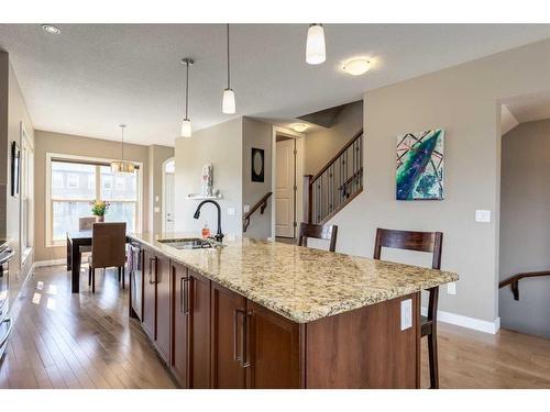 50 Sage Meadows Terrace Nw, Calgary, AB - Indoor Photo Showing Kitchen With Upgraded Kitchen