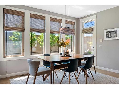 96 Mike Ralph Way Sw, Calgary, AB - Indoor Photo Showing Dining Room