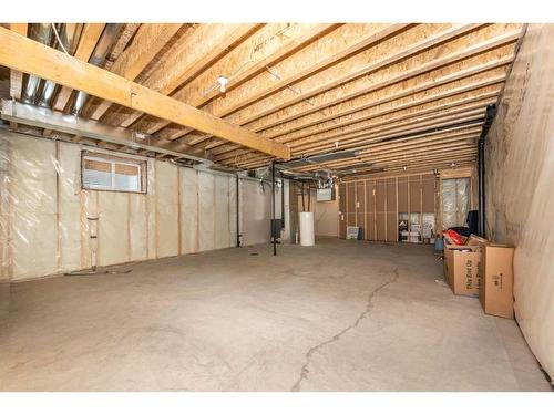 328 Copperhead Way Se, Calgary, AB - Indoor Photo Showing Basement